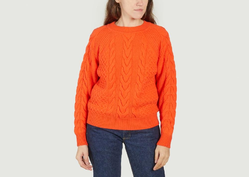L'exception Pull Pomeroy Orange Suncoo