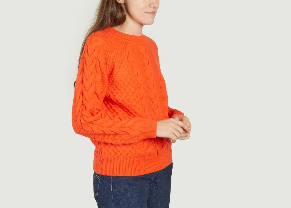 L'exception Pull Pomeroy Orange Suncoo