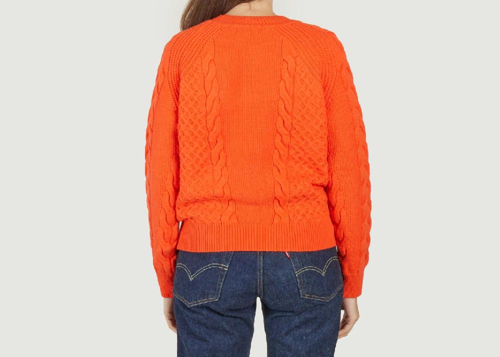 L'exception Pull Pomeroy Orange Suncoo