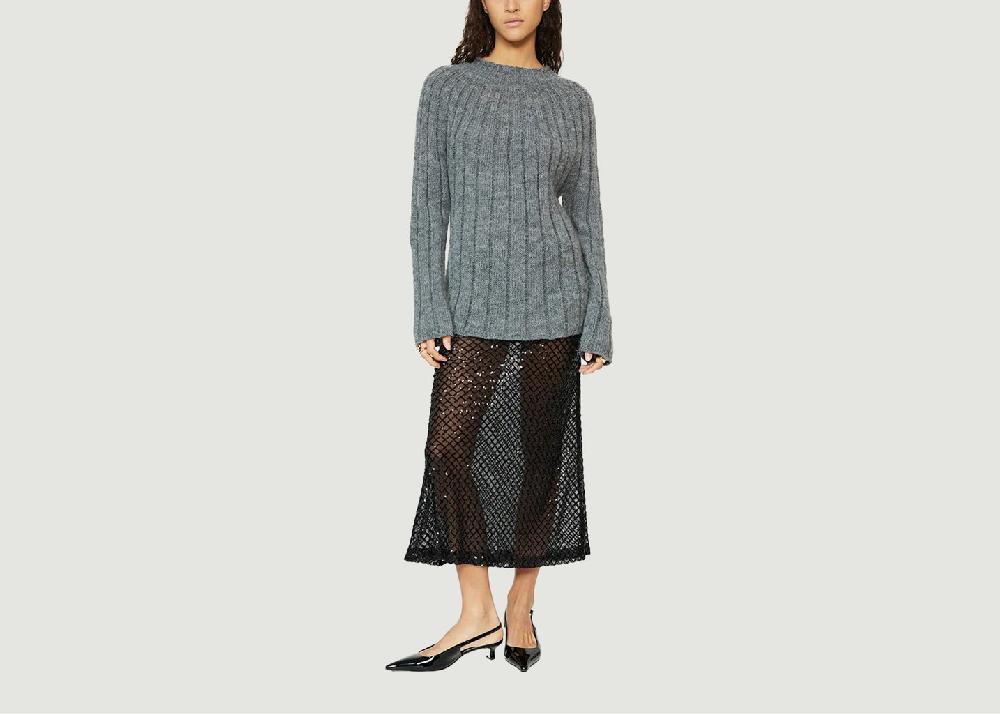 L'exception Pull Precious Gris Musier Paris