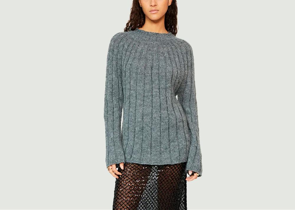 l'exception Pull Precious Gris Musier Paris