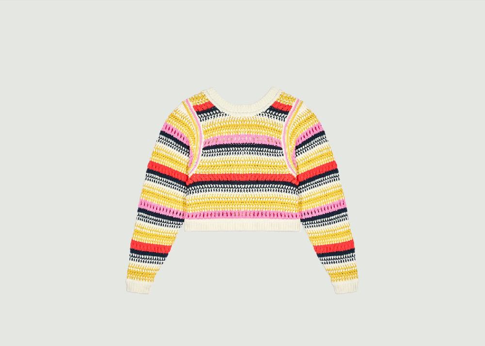 l'exception Pull Romy Multicolore Ba&sh