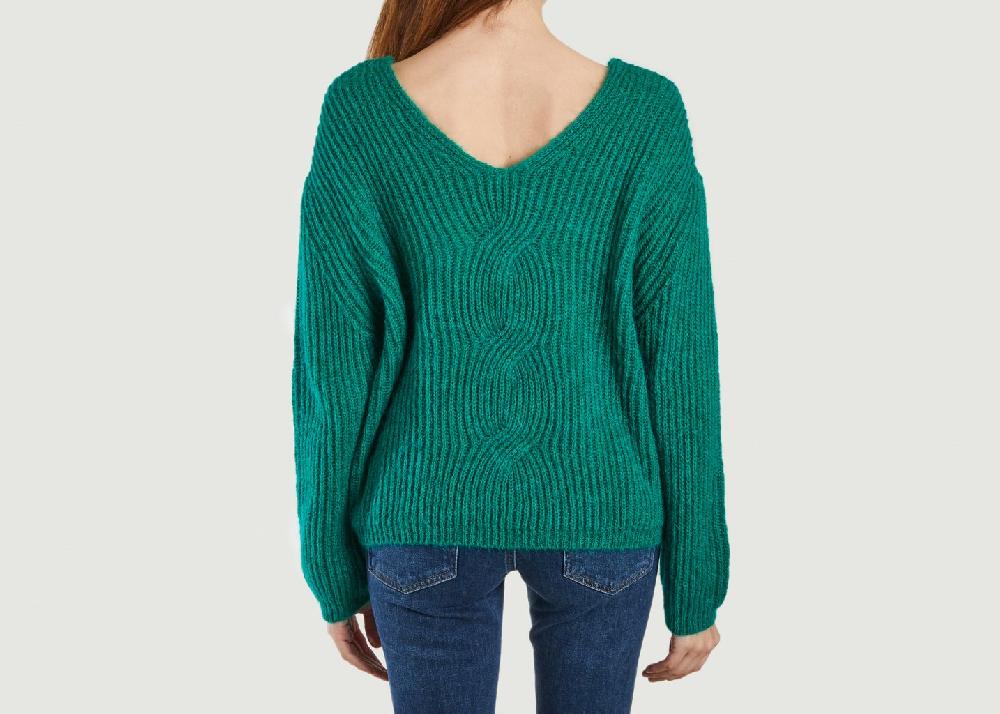 L'exception Pull Sasha Emeraude Tinsels