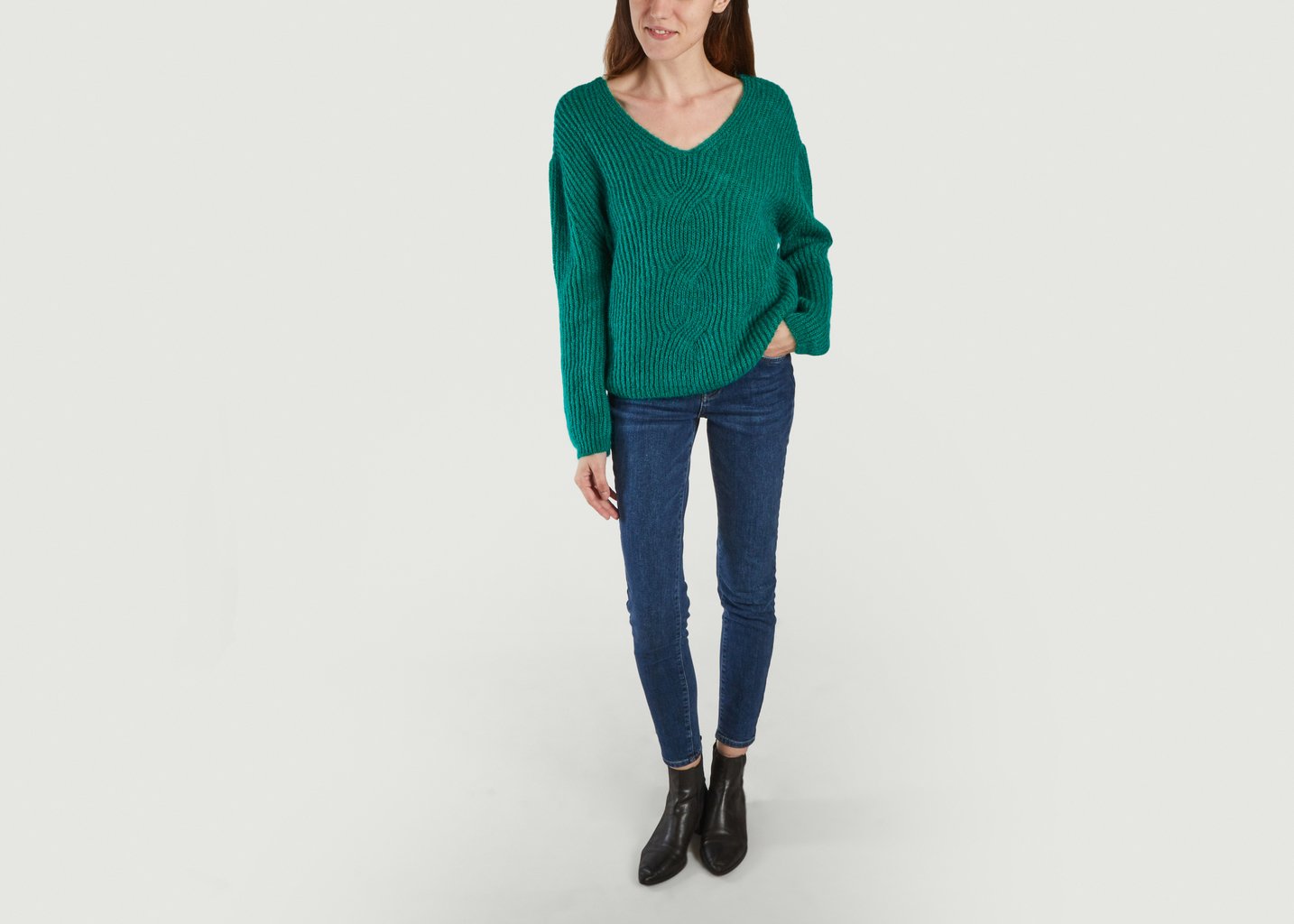 L'exception Pull Sasha Emeraude Tinsels