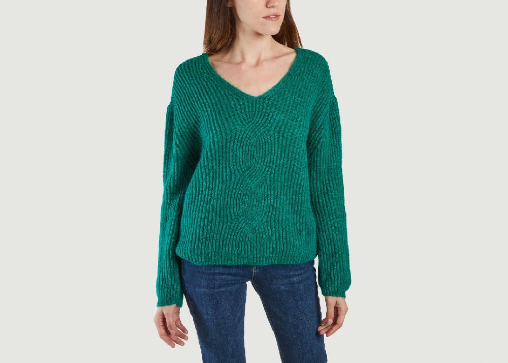 l'exception Pull Sasha Emeraude Tinsels