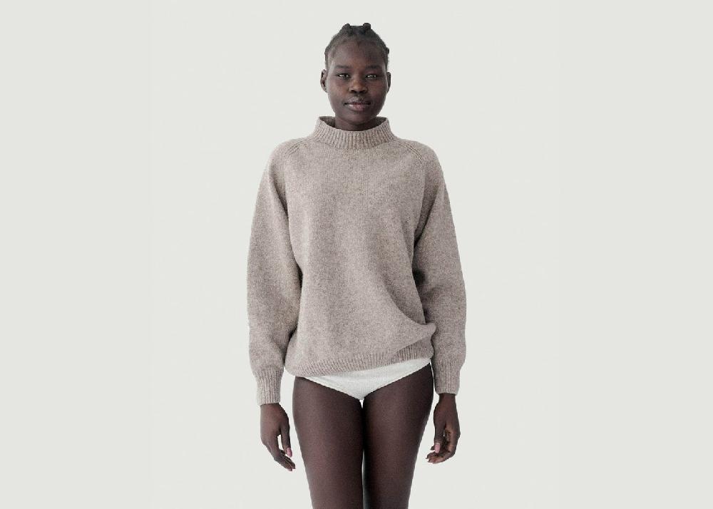 l'exception Pull Soar Beige Baserange