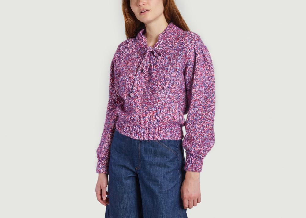 L'exception Pull Tibo Violet Ba&sh