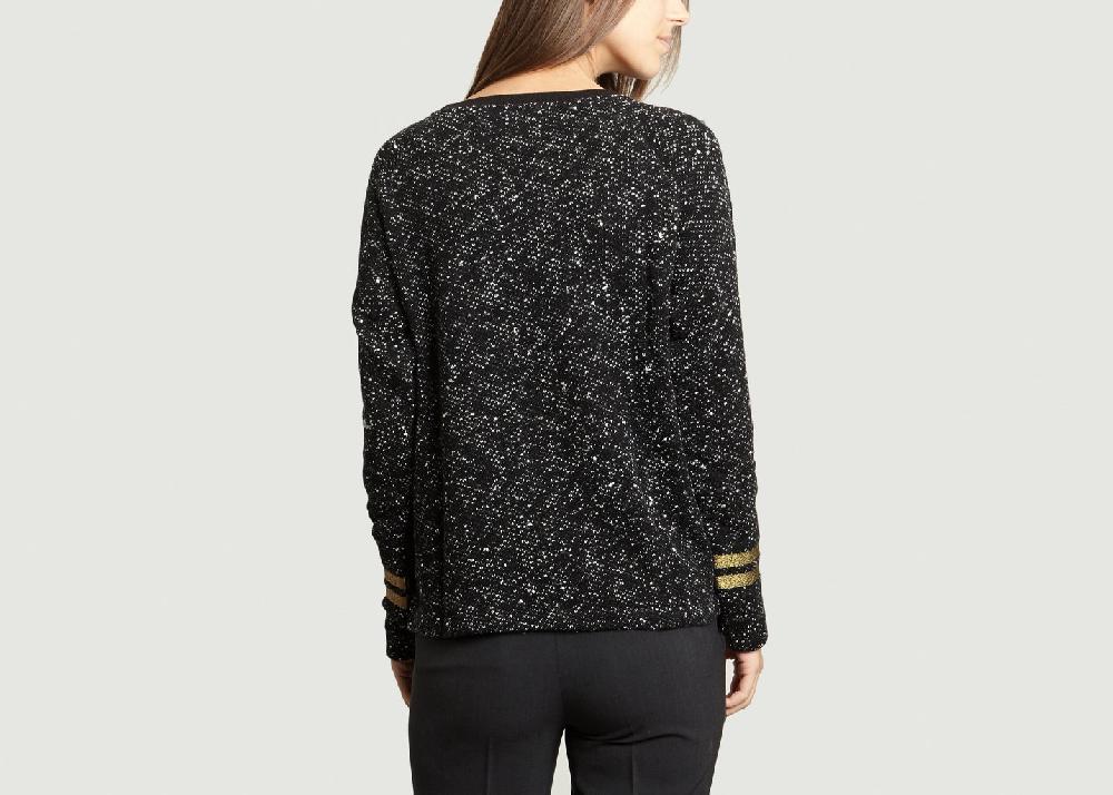 L'exception Pull Tulip Anchor Noir Leon & Harper