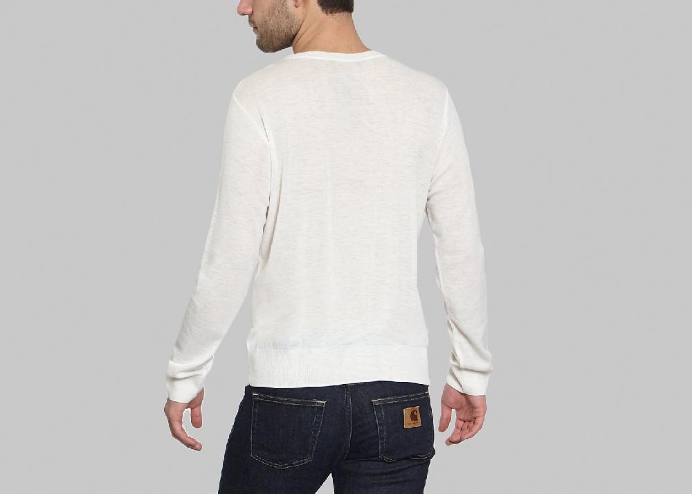 L'exception Pull Ville Lumière Blanc Ville Lumière