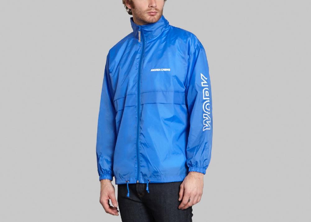 L'exception RainJacket Work Bleu Andrea Crews