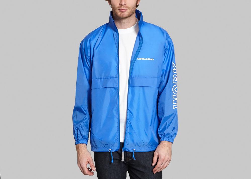 L'exception RainJacket Work Bleu Andrea Crews