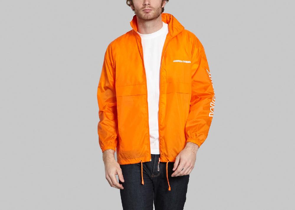 L'exception RainJacket Work Orange Andrea Crews