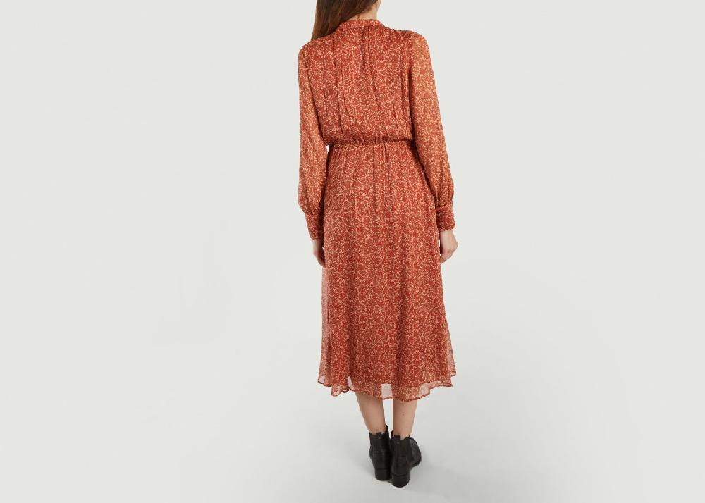 L'exception Robe à Fleurs Paisley Rose Sessùn