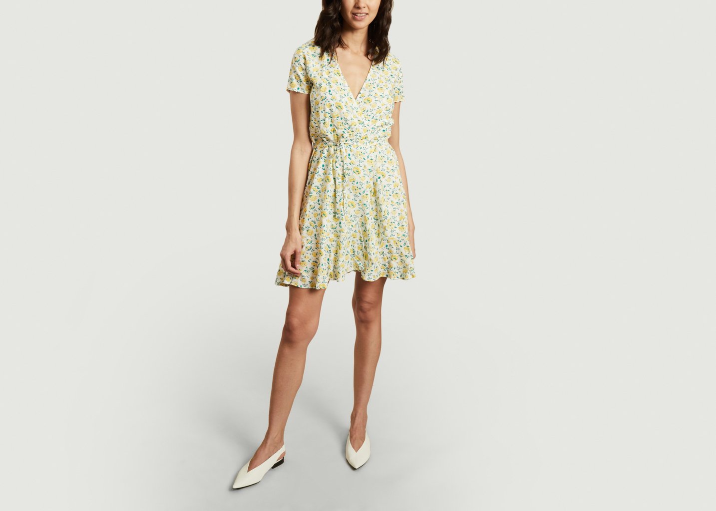 L'exception Robe Agnès Jaune Jolie Jolie