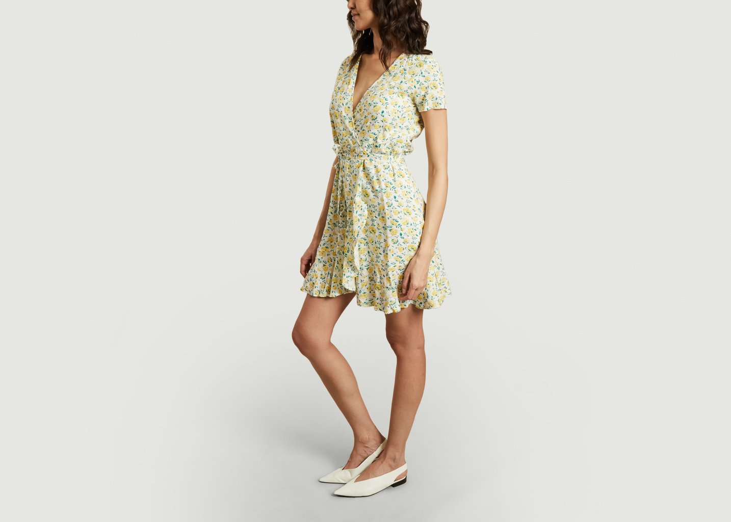 L'exception Robe Agnès Jaune Jolie Jolie