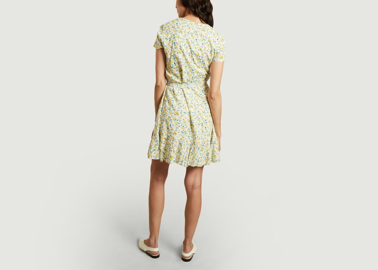 L'exception Robe Agnès Jaune Jolie Jolie