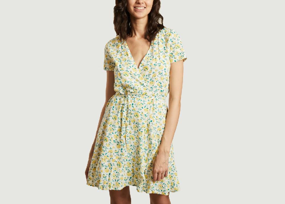 l'exception Robe Agnès Jaune Jolie Jolie