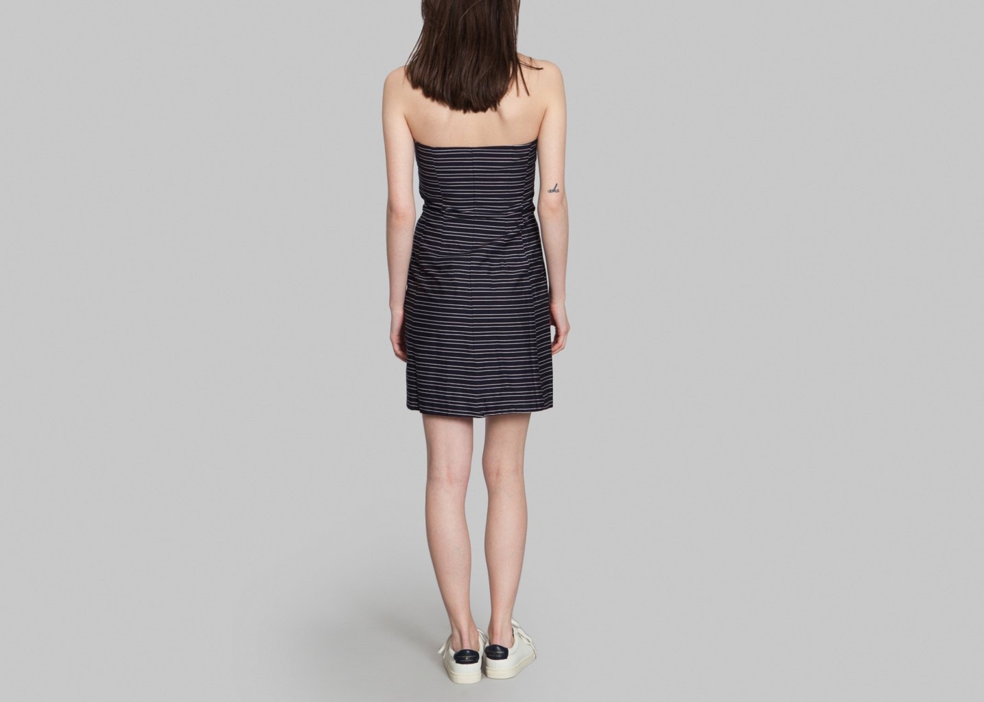 L'exception Robe Anna Bleu Marine Margaux Lonnberg