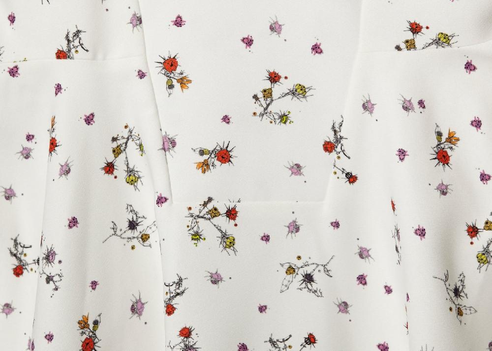 L'exception Robe Baby Doll Blanc Carven