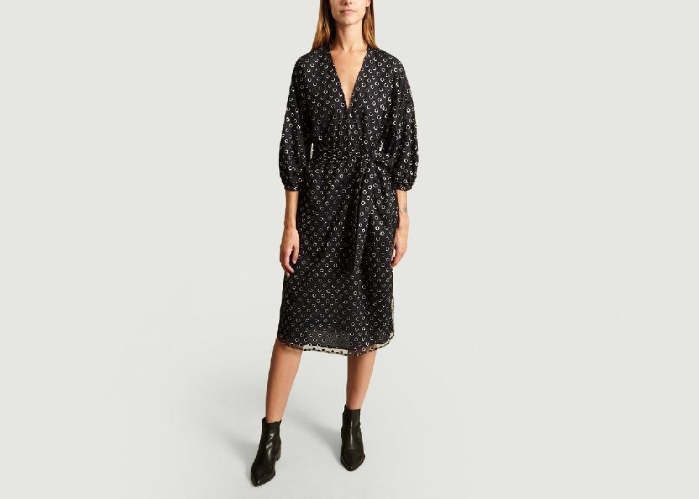 l'exception Robe Billshades Noir Roseanna