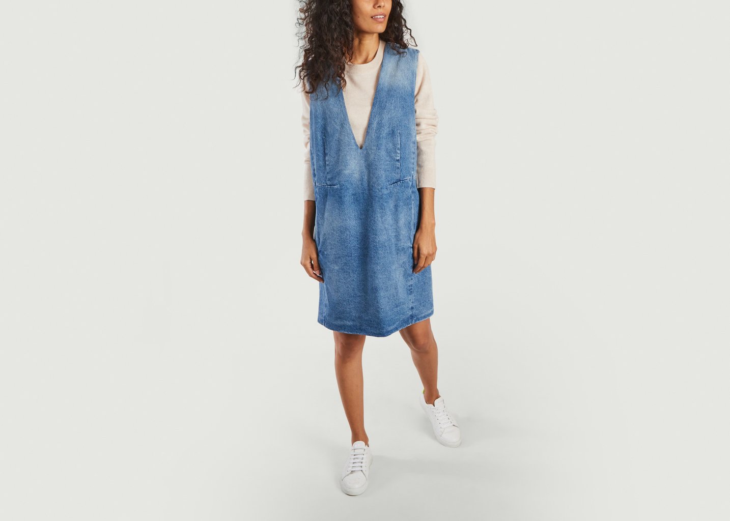 L'exception Robe Bleu MM6 Maison Margiela