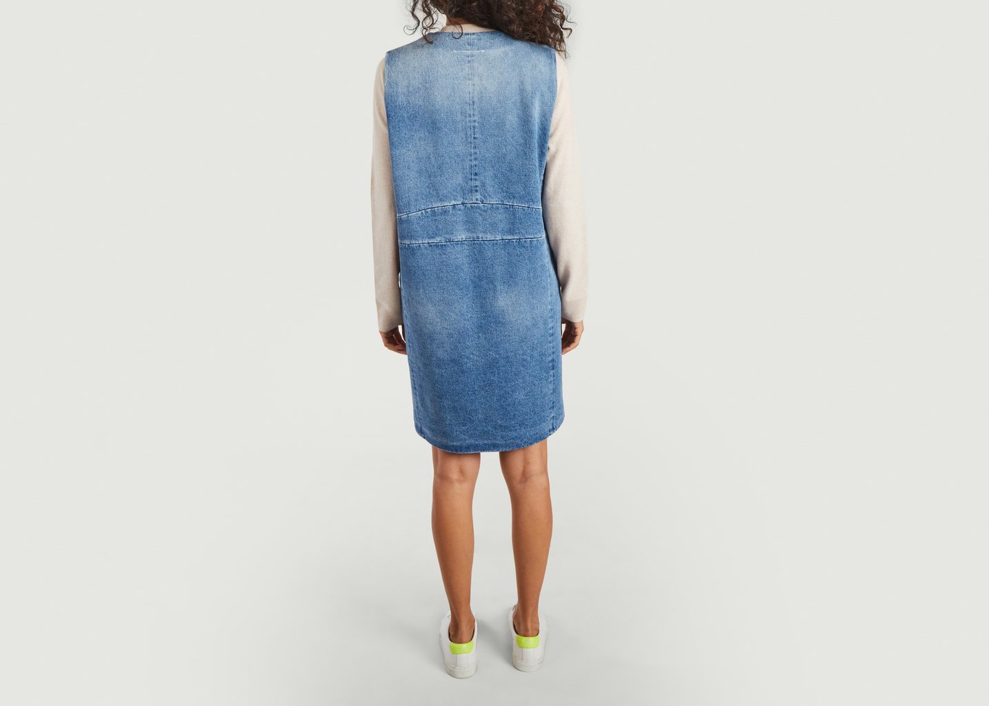 L'exception Robe Bleu MM6 Maison Margiela
