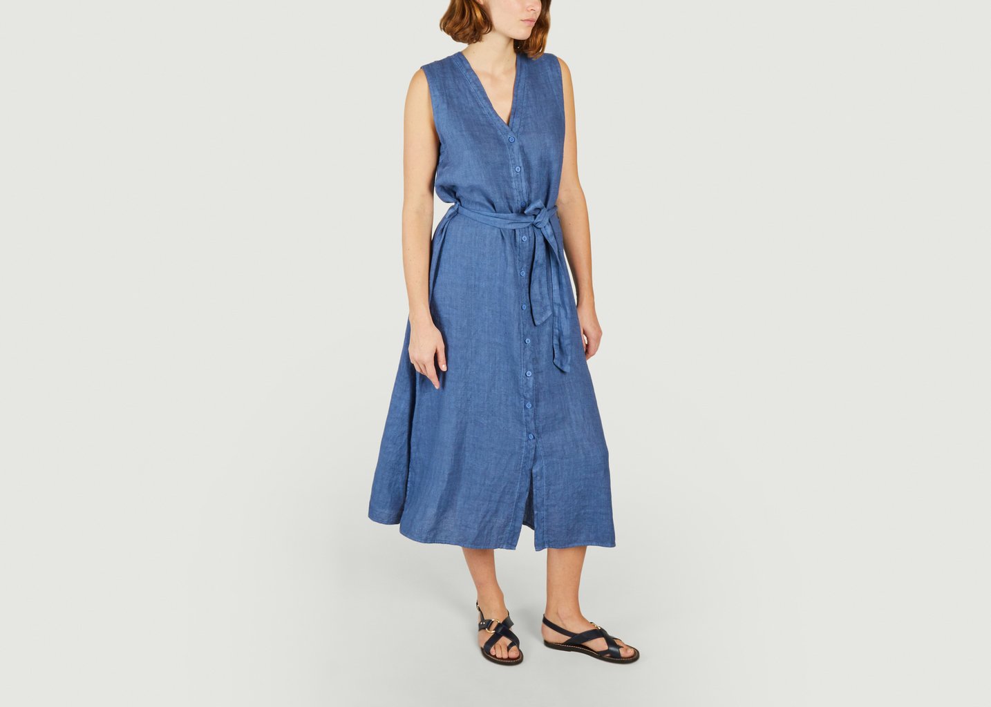 L'exception Robe Britany Bleu Humility