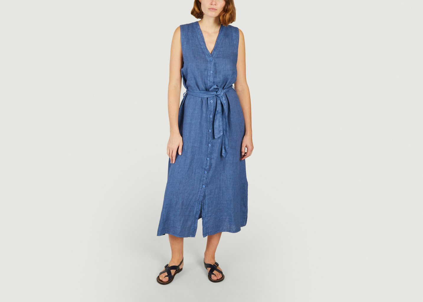 l'exception Robe Britany Bleu Humility