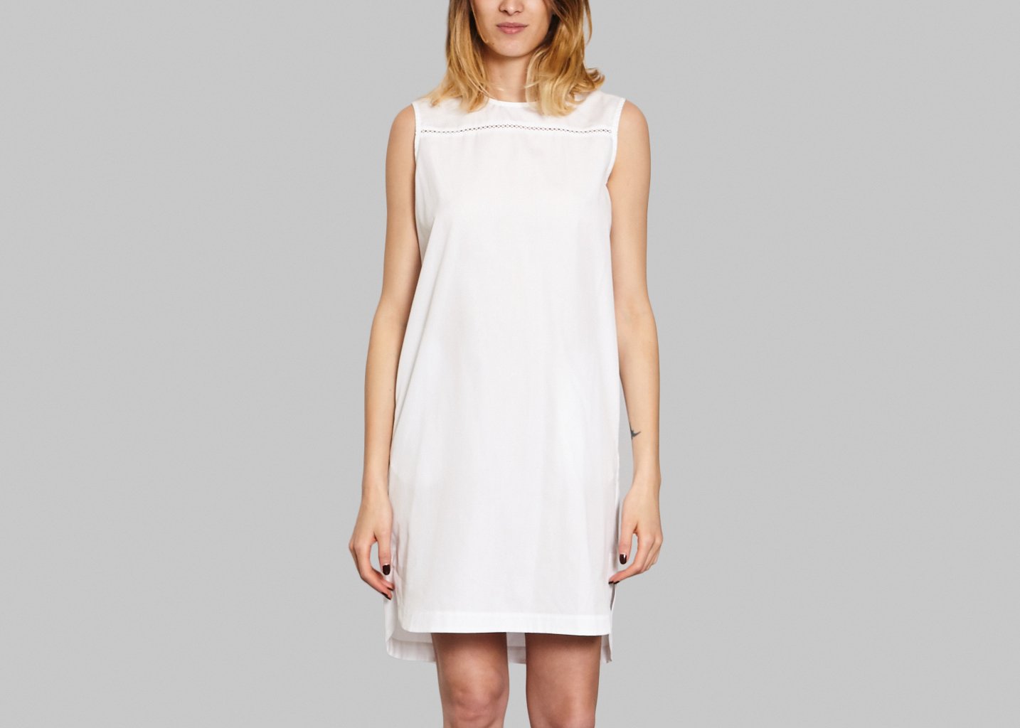 l'exception Robe Butovik Blanc Maud Heline