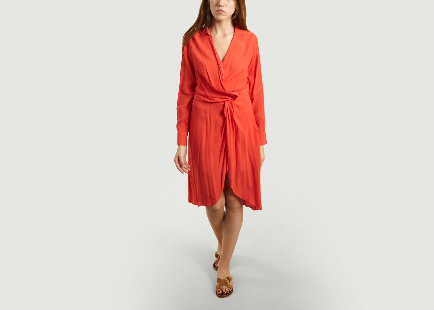 L'exception Robe Carita Rouge Suncoo