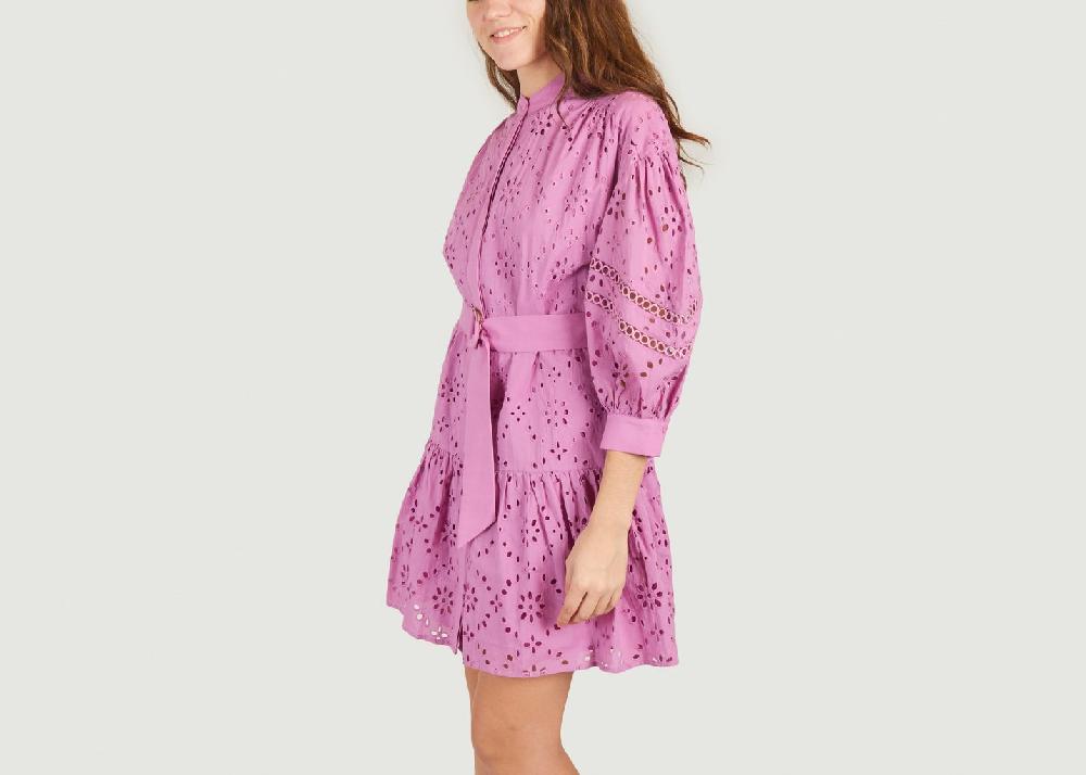 L'exception Robe Chalva Mauve Suncoo