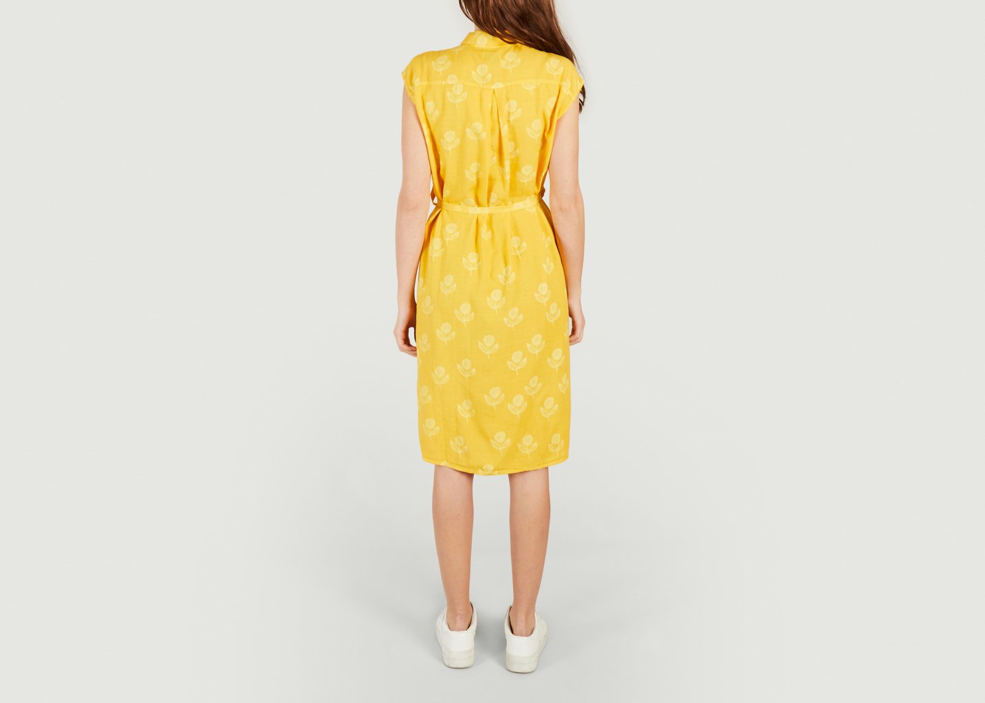 L'exception Robe Chemise Bloom Jaune Bobo Choses