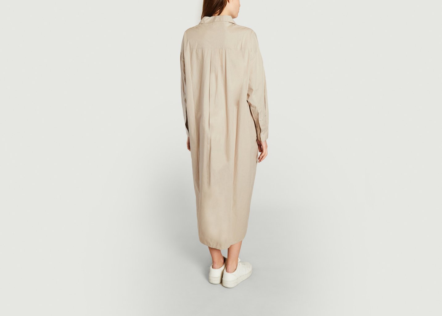 L'exception Robe Chemise Edgar Gris Skall Studio