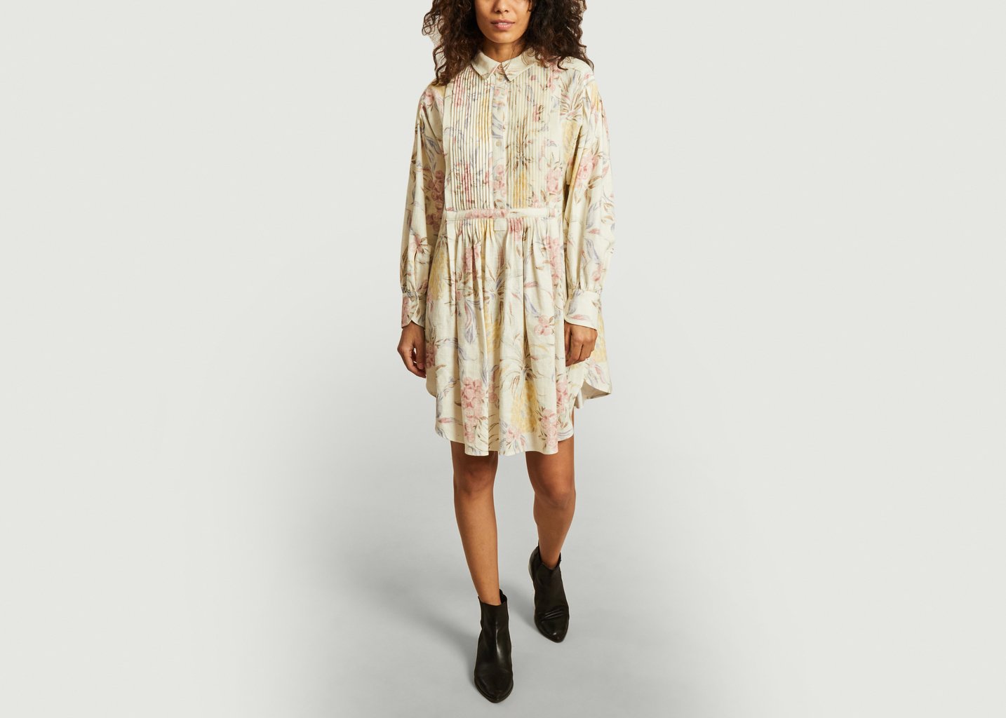 L'exception Robe Chemise Multicolore See By Chloé