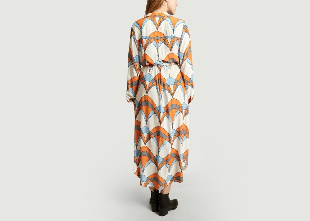 L'exception Robe Chemise Orange Essentiel Antwerp