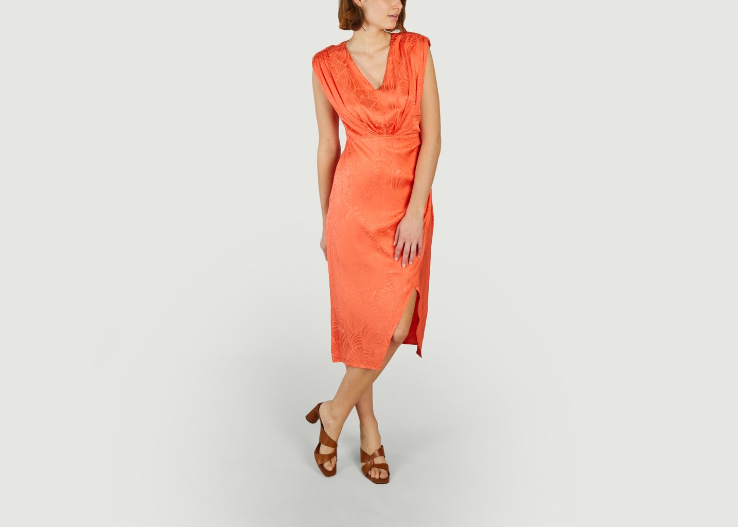 L'exception Robe Chona Orange Suncoo