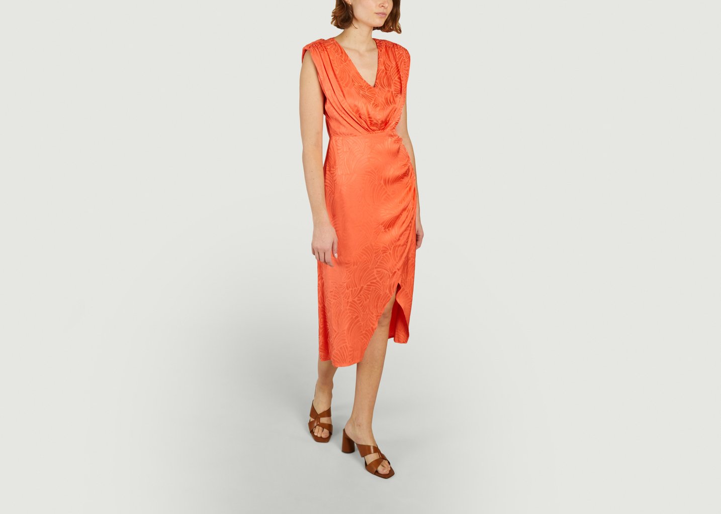 L'exception Robe Chona Orange Suncoo