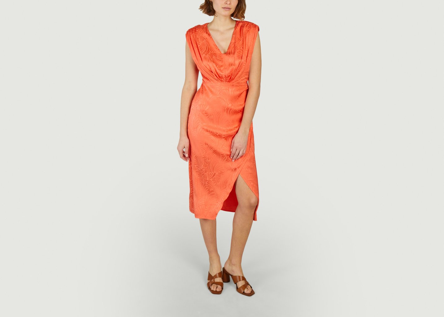 l'exception Robe Chona Orange Suncoo