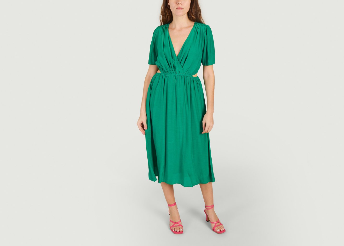 L'exception Robe Ciska Vert Suncoo