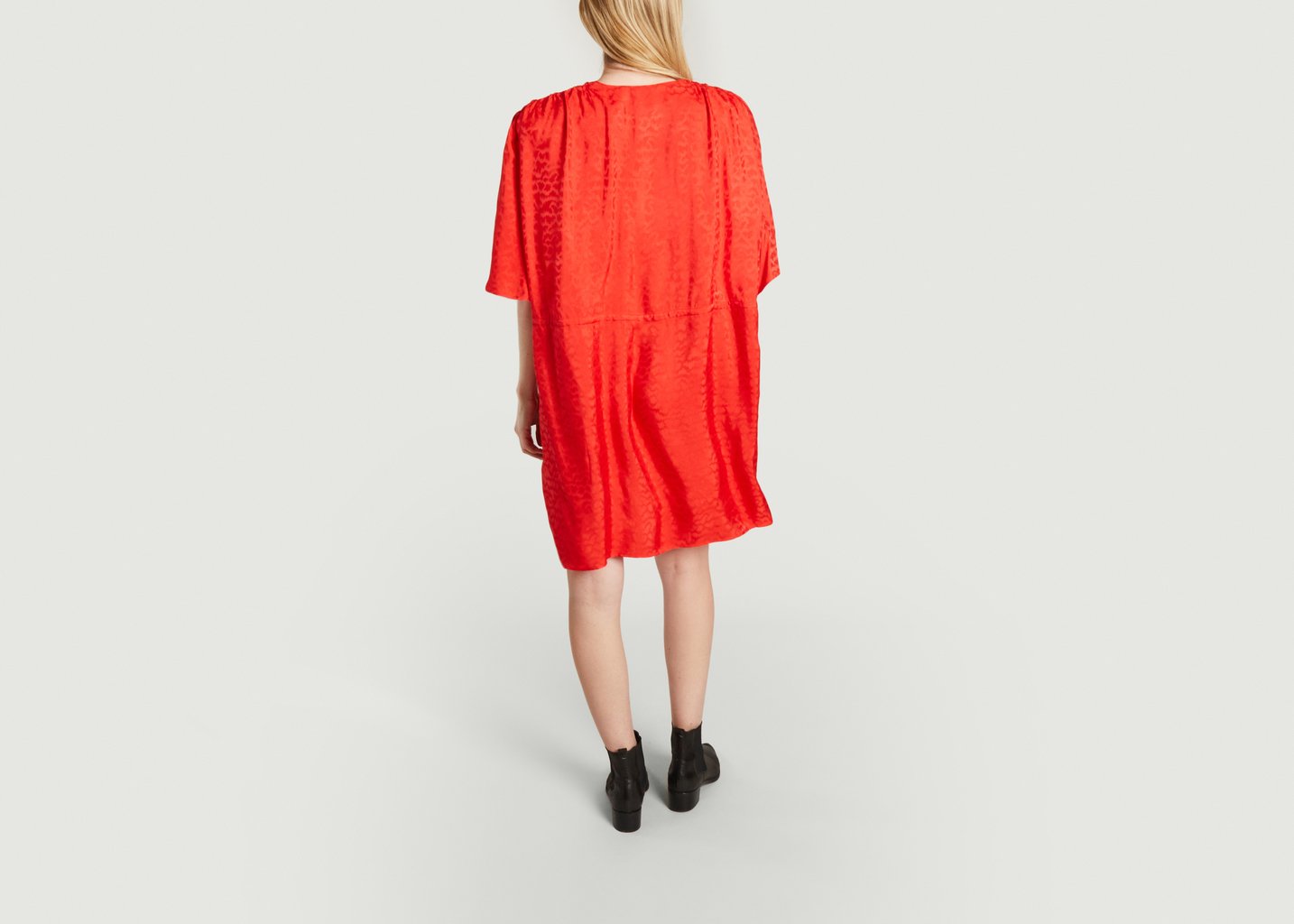 L'exception Robe Courte Joker Cloud Rouge Roseanna