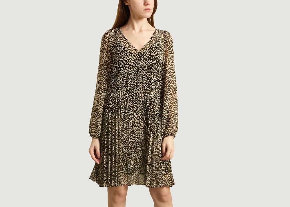 l'exception Robe Courte Real Noir Second Female