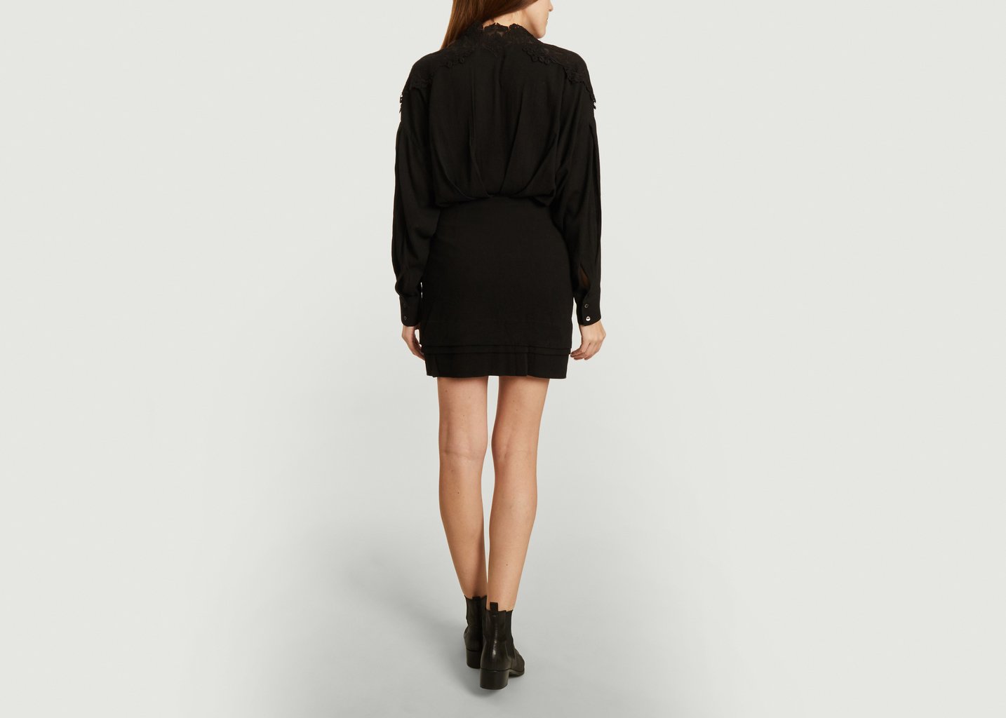 L'exception Robe Coya Noir IRO Paris