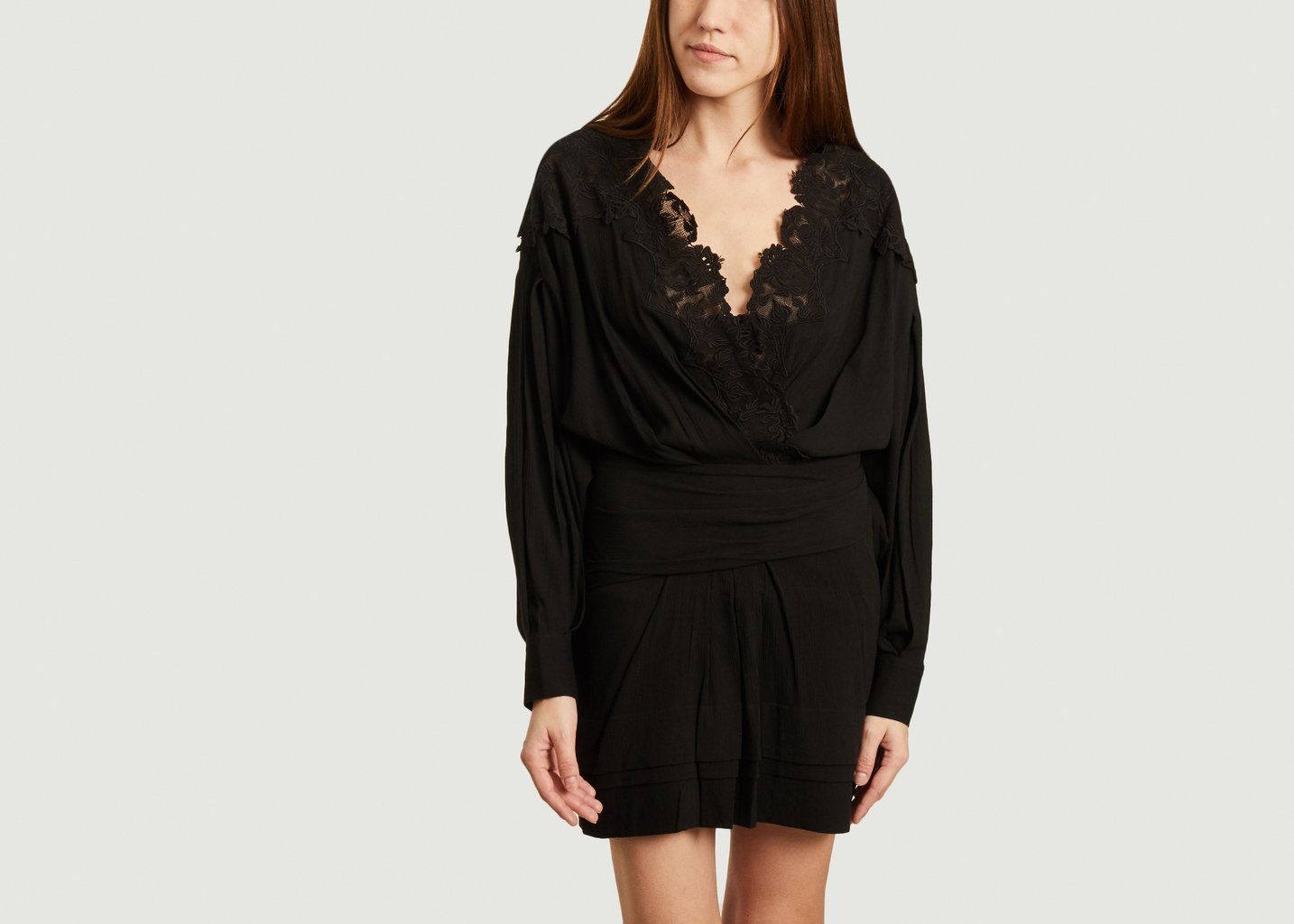 l'exception Robe Coya Noir IRO Paris