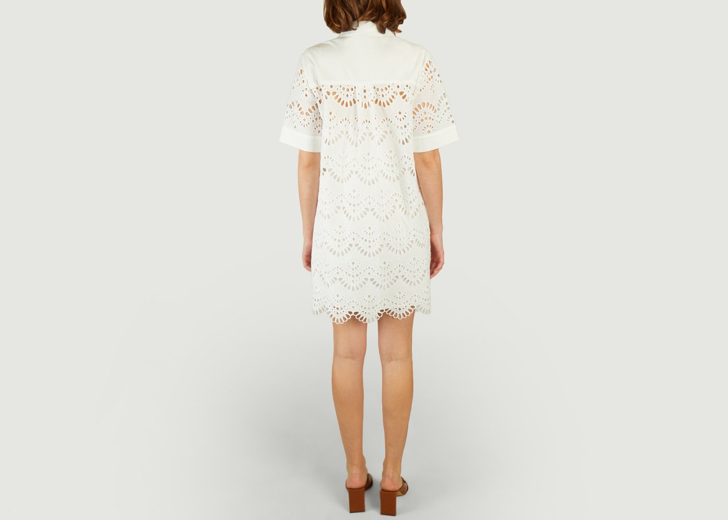 L'exception Robe Crest Blanc Suncoo