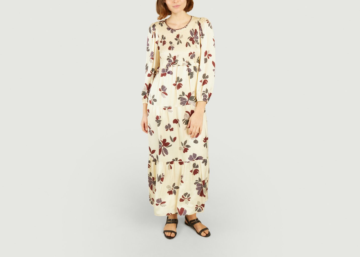 L'exception Robe Daya Ecru Ba&sh