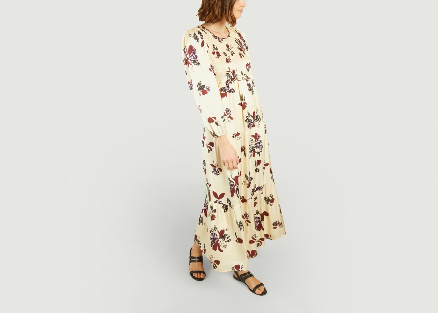 L'exception Robe Daya Ecru Ba&sh