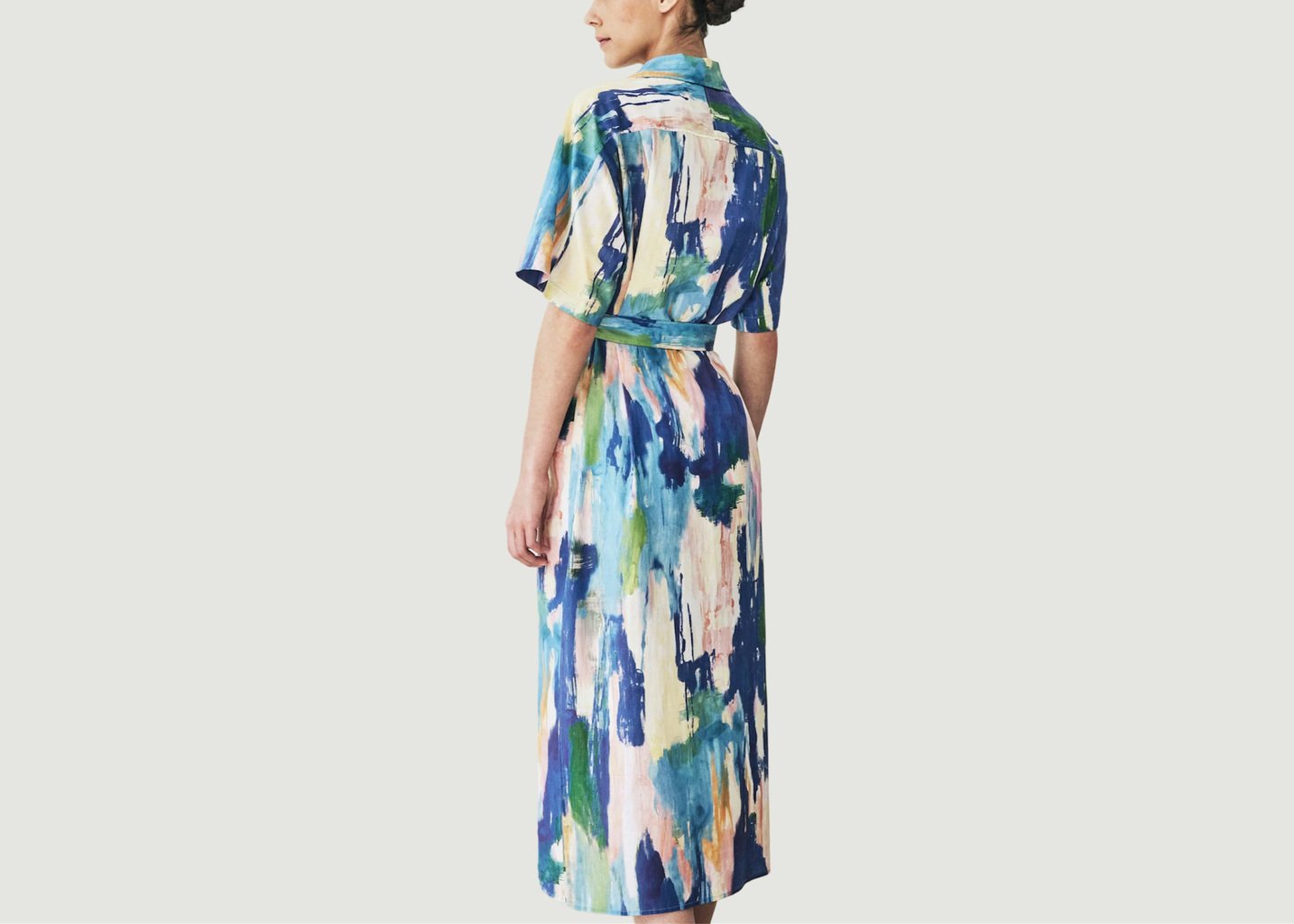 L'exception Robe Delta Imprimé Christine Phung