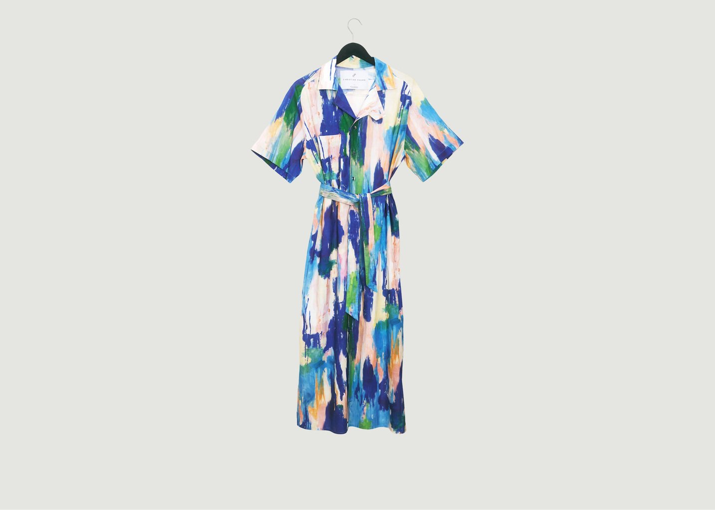 l'exception Robe Delta Imprimé Christine Phung