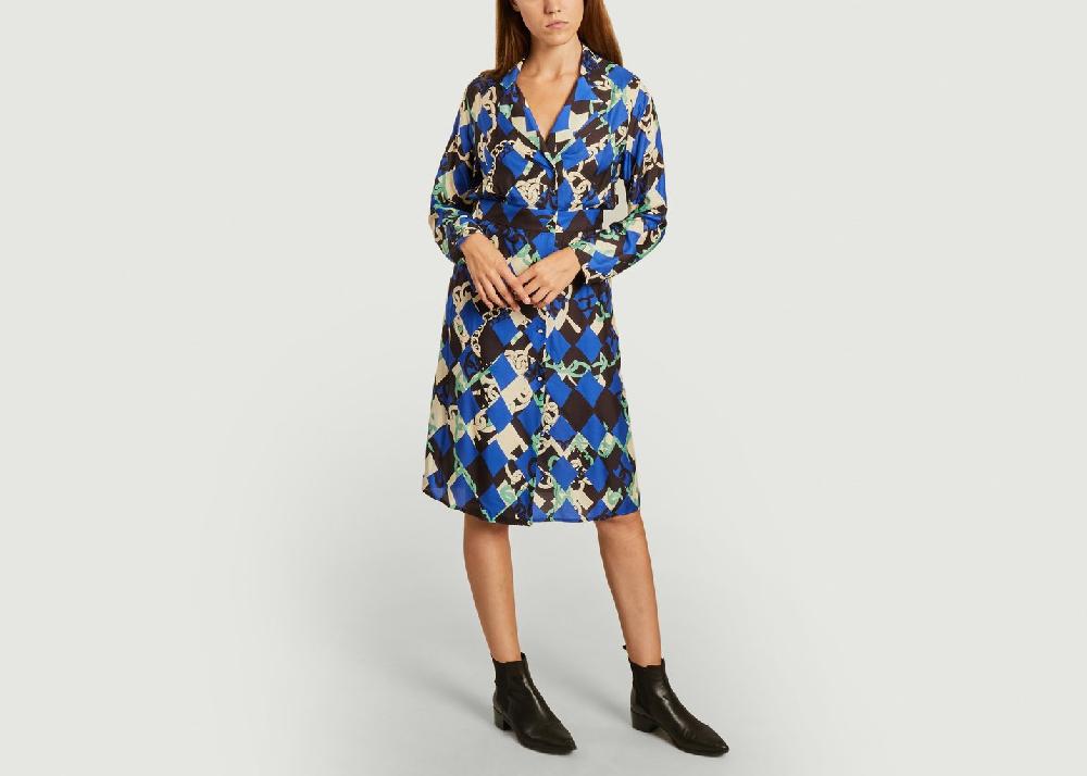 L'exception Robe Dolly Encre Roseanna