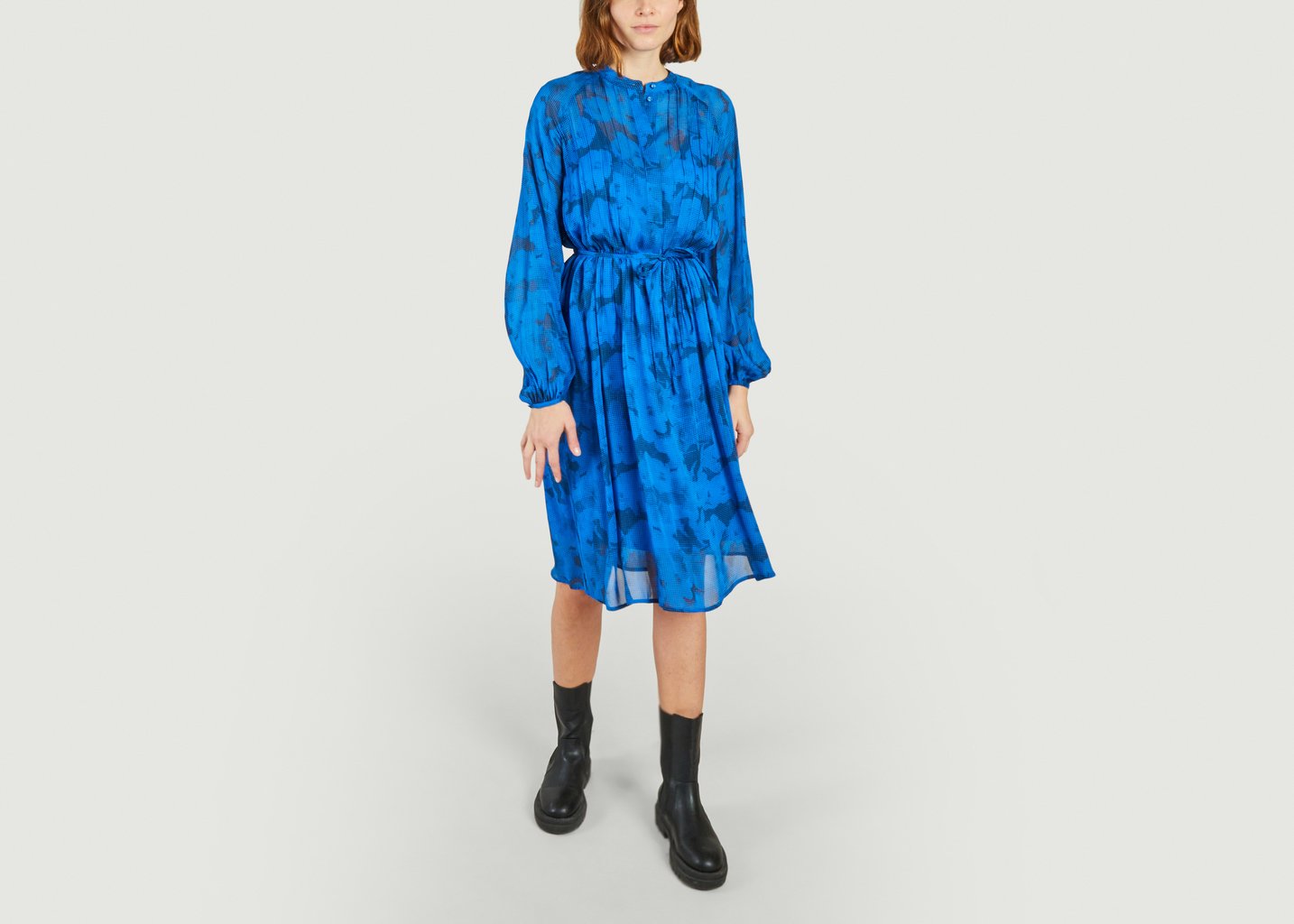 L'exception Robe Elmy 9695 Imprimé Samsoe & Samsoe